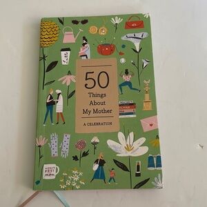 Book 50 things about my mother celebration 5 x 8 new